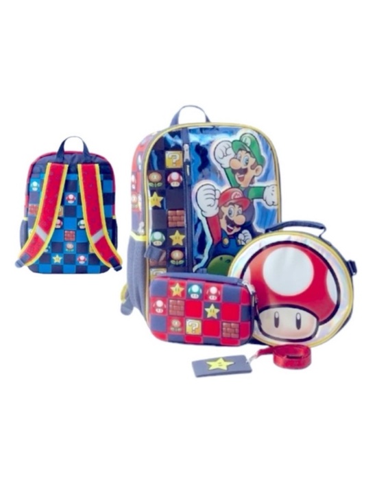Nintendo Other - Super Mario Bro. 4 Piece Backpack